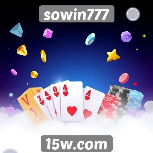 Variedade de jogos disponíveis na plataforma sowin777